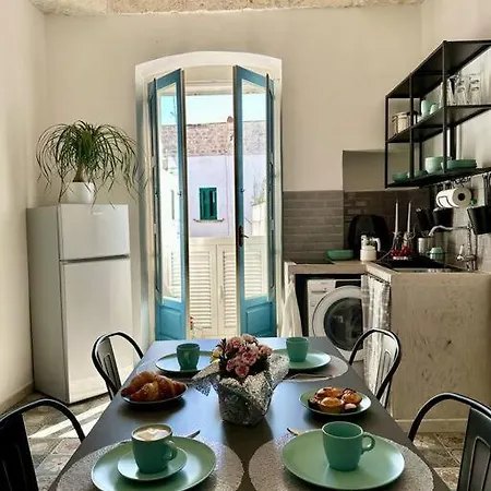 公寓 Spacious Palazzo W/epicterrace+sea View, N/piazza 奥斯图尼